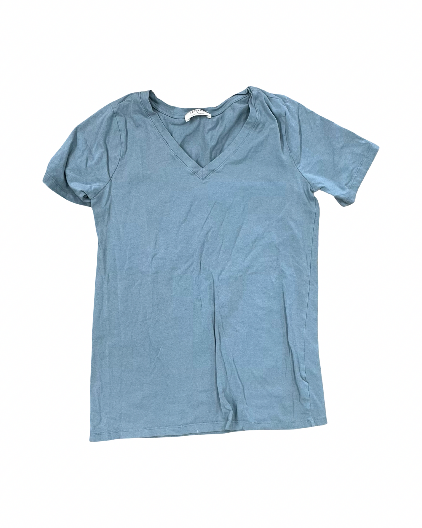Top Ss By Zenana In Blue, Size:L