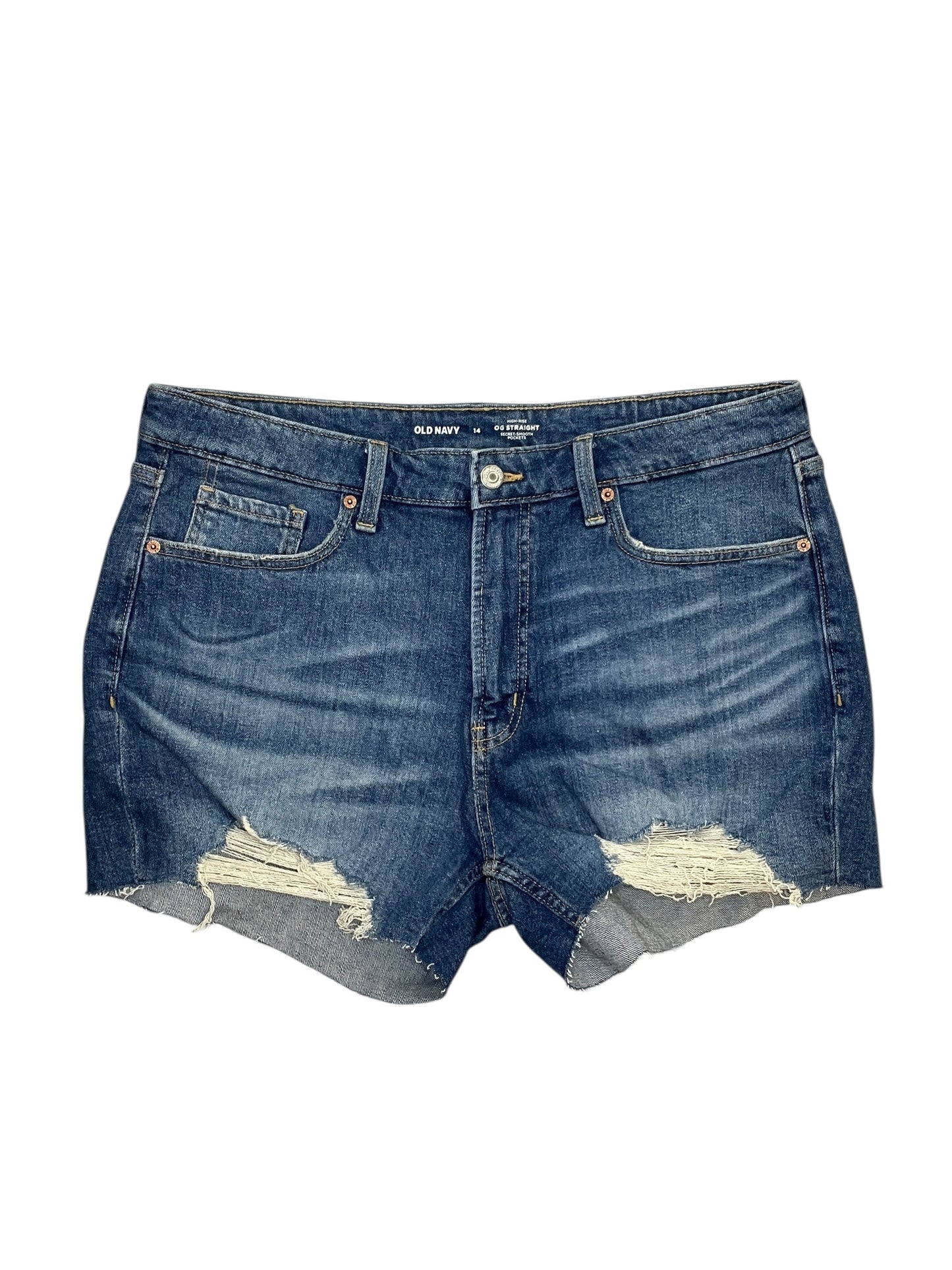 Shorts By Old Navy In Blue Denim, Size:Xl
