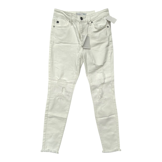 Jeans Straight By Kancan In White, Size:2