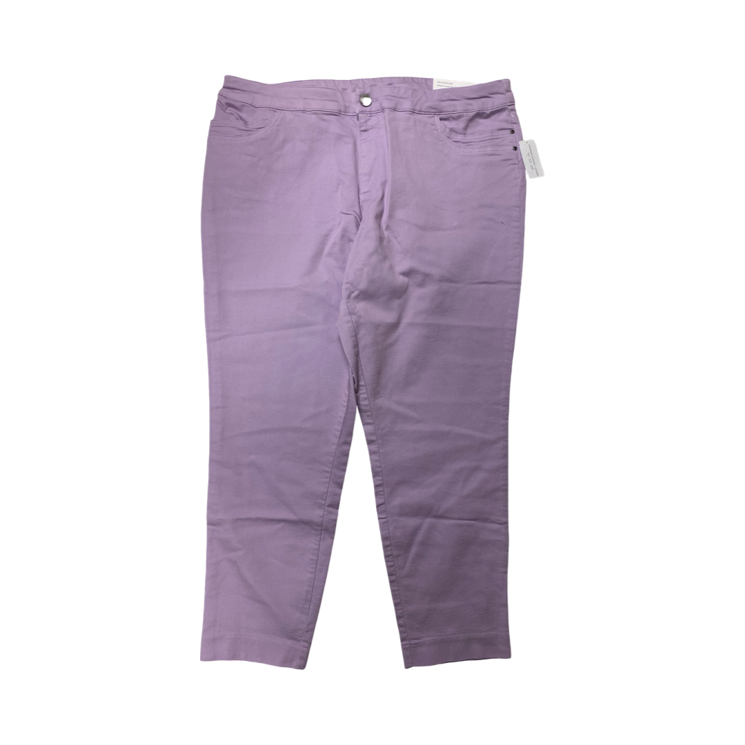 Pants Other By Christopher And Banks In Purple, Size:18