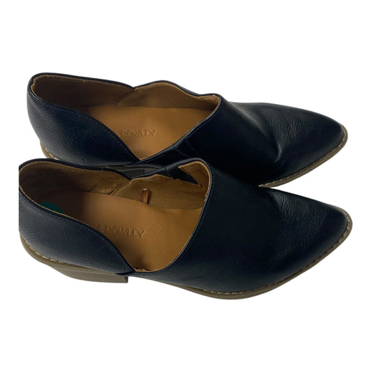 Boots Ankle Flats By Cynthia Rowley In Black, Size:8