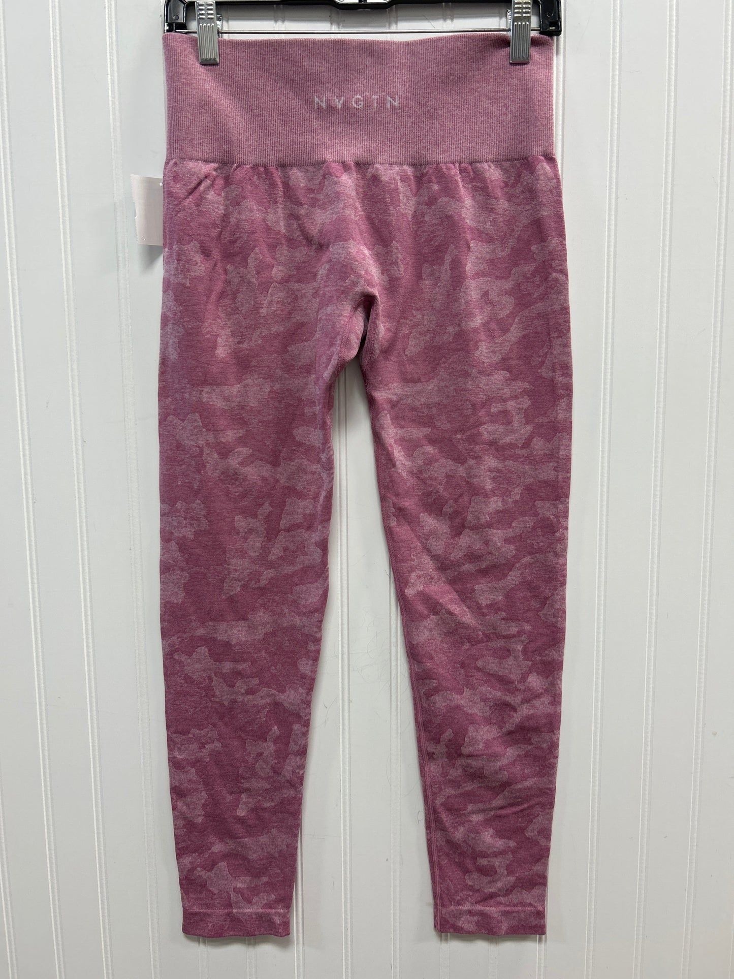 Athletic Leggings By Cmc In Pink, Size:L