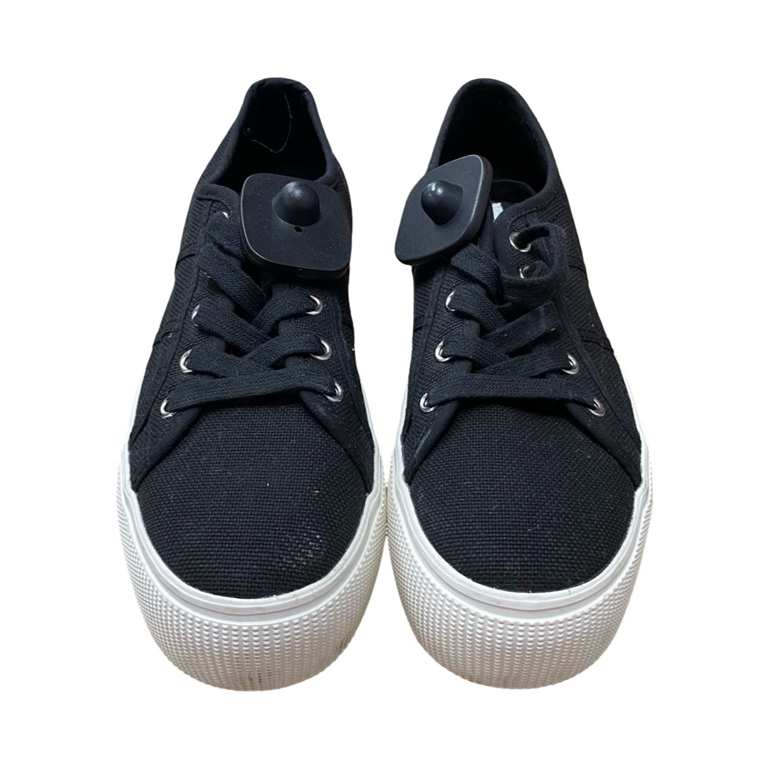 Shoes Sneakers By Steve Madden In Black & White, Size:8