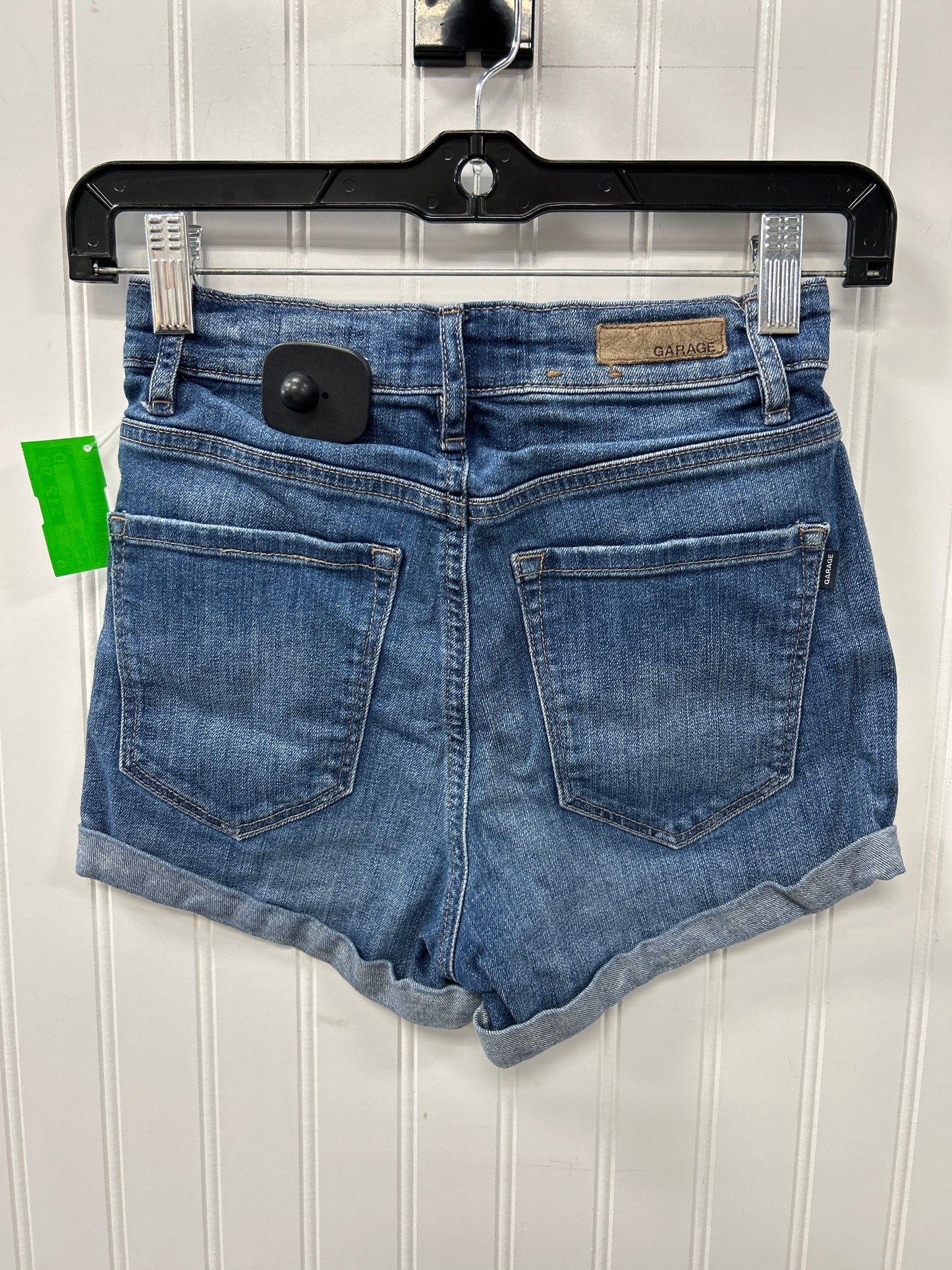 Shorts By Garage In Blue Denim, Size:0