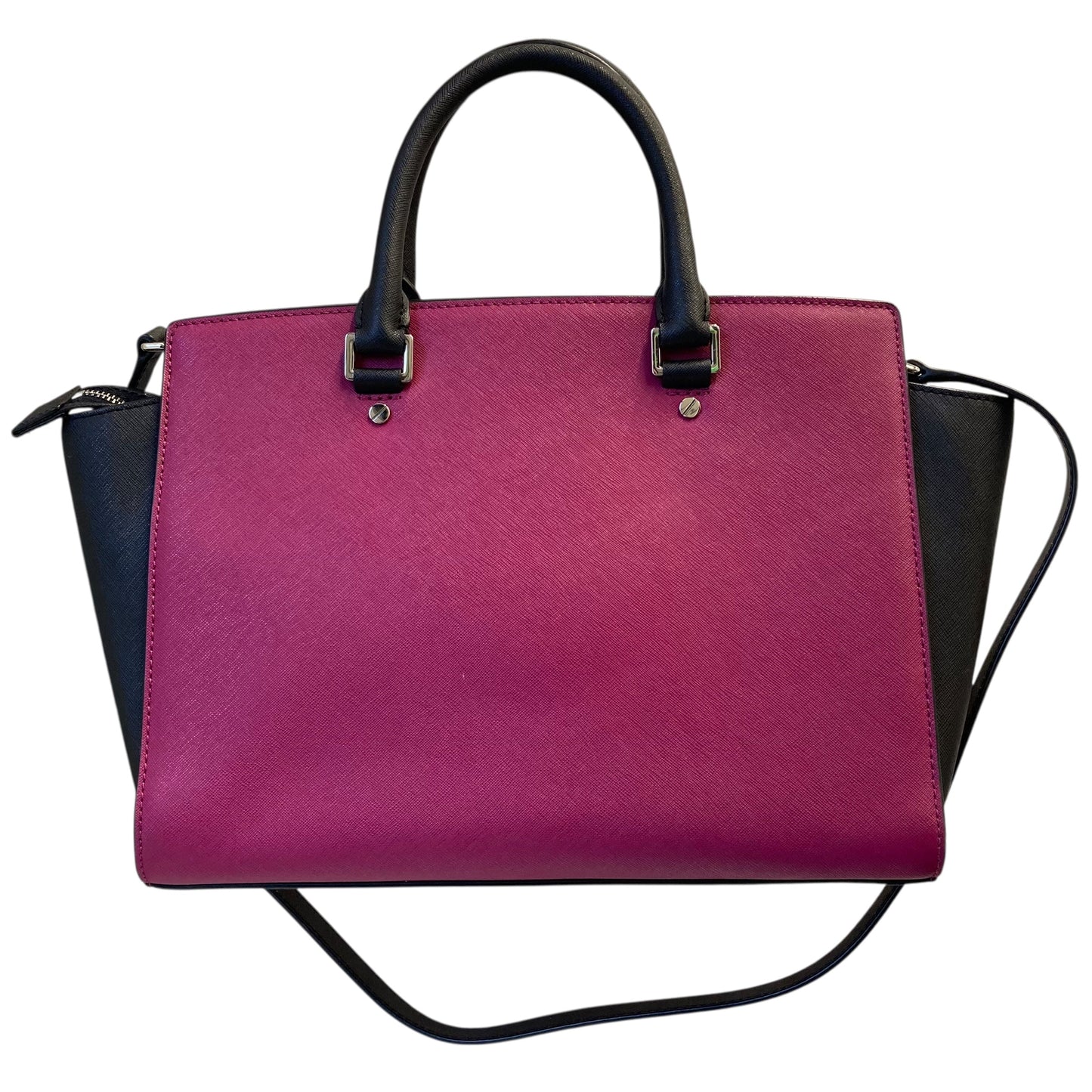 Handbag Designer By Michael Kors In Pink, Size:Medium