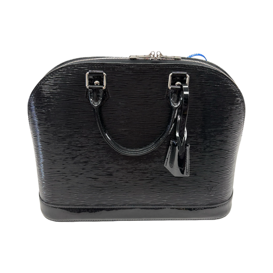 Handbag Luxury Designer By Louis Vuitton In Black, Size:Large