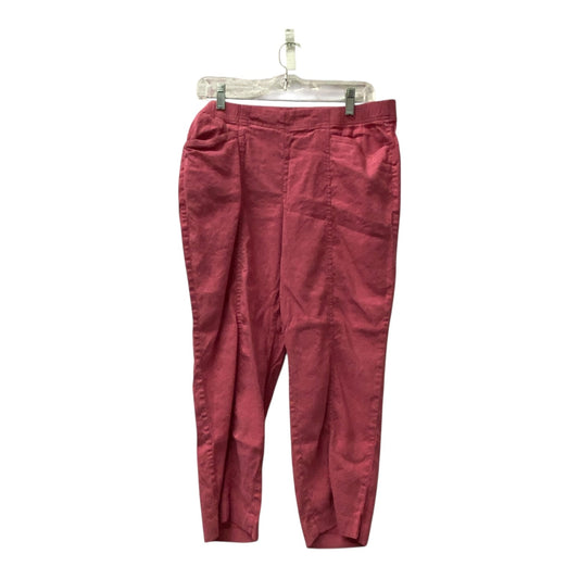 Pants Cropped By J. Jill In Pink, Size:12P