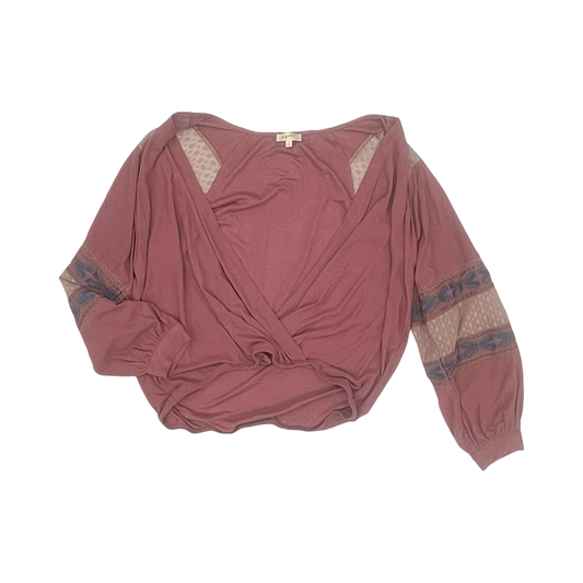 Top Ls By Mystree In Pink, Size:S