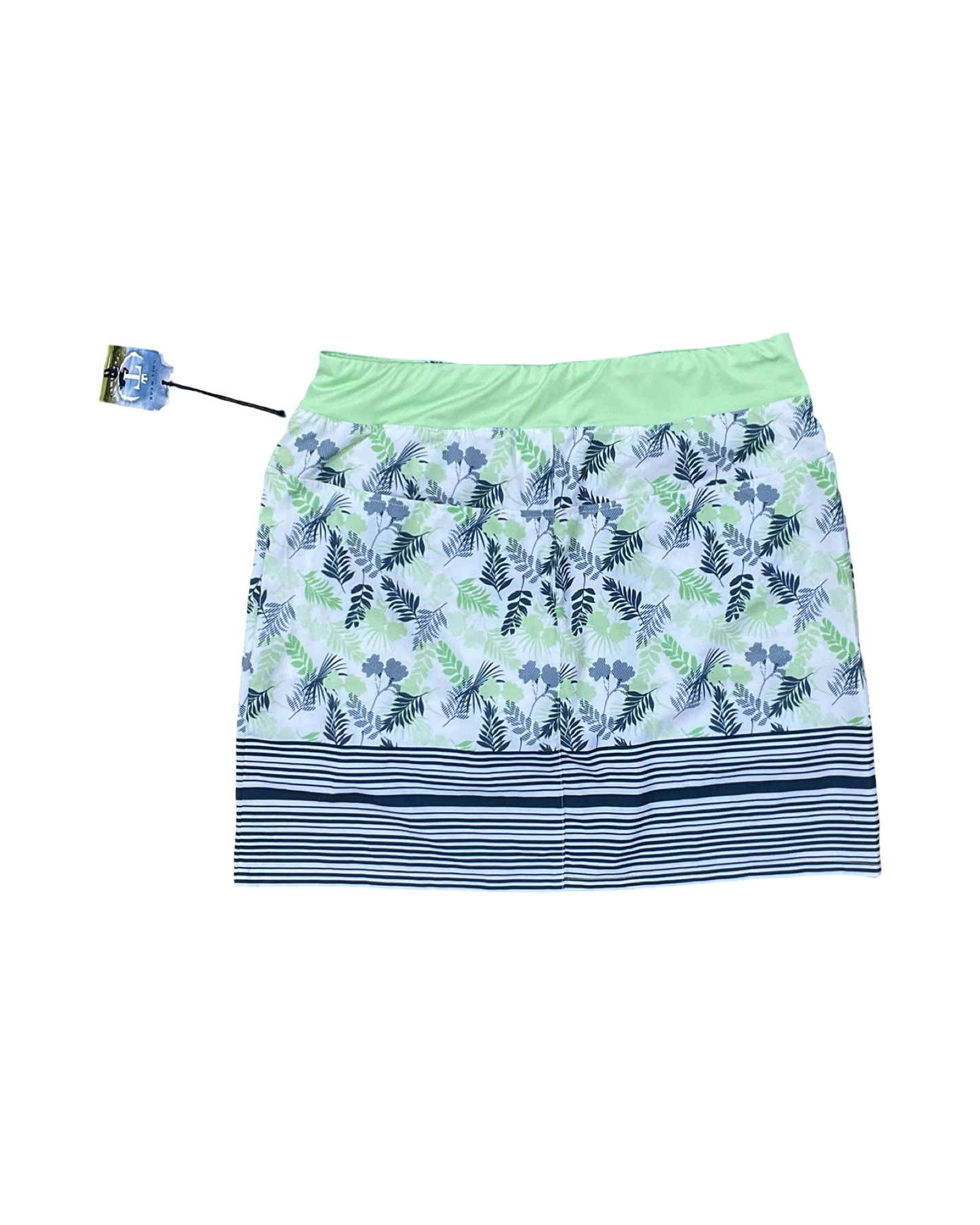 Athletic Skort By Clothes Mentor In Blue & Green, Size:M