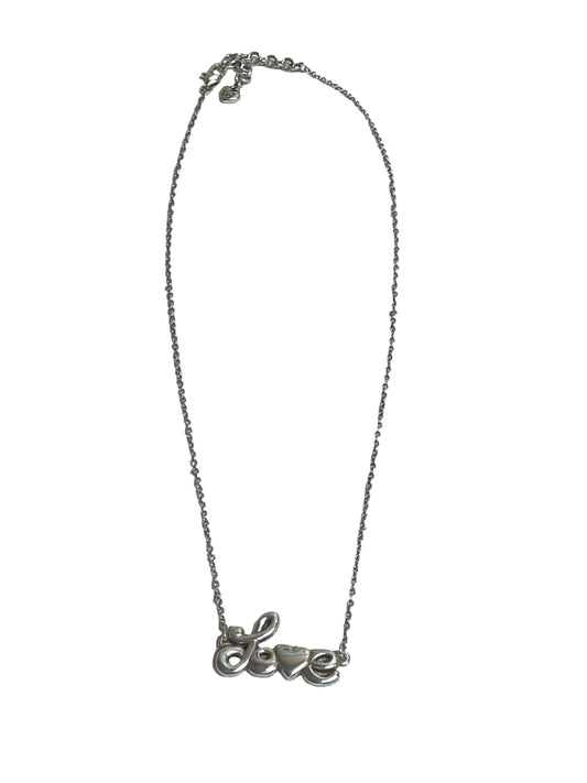 Necklace Chain By Brighton In Silver