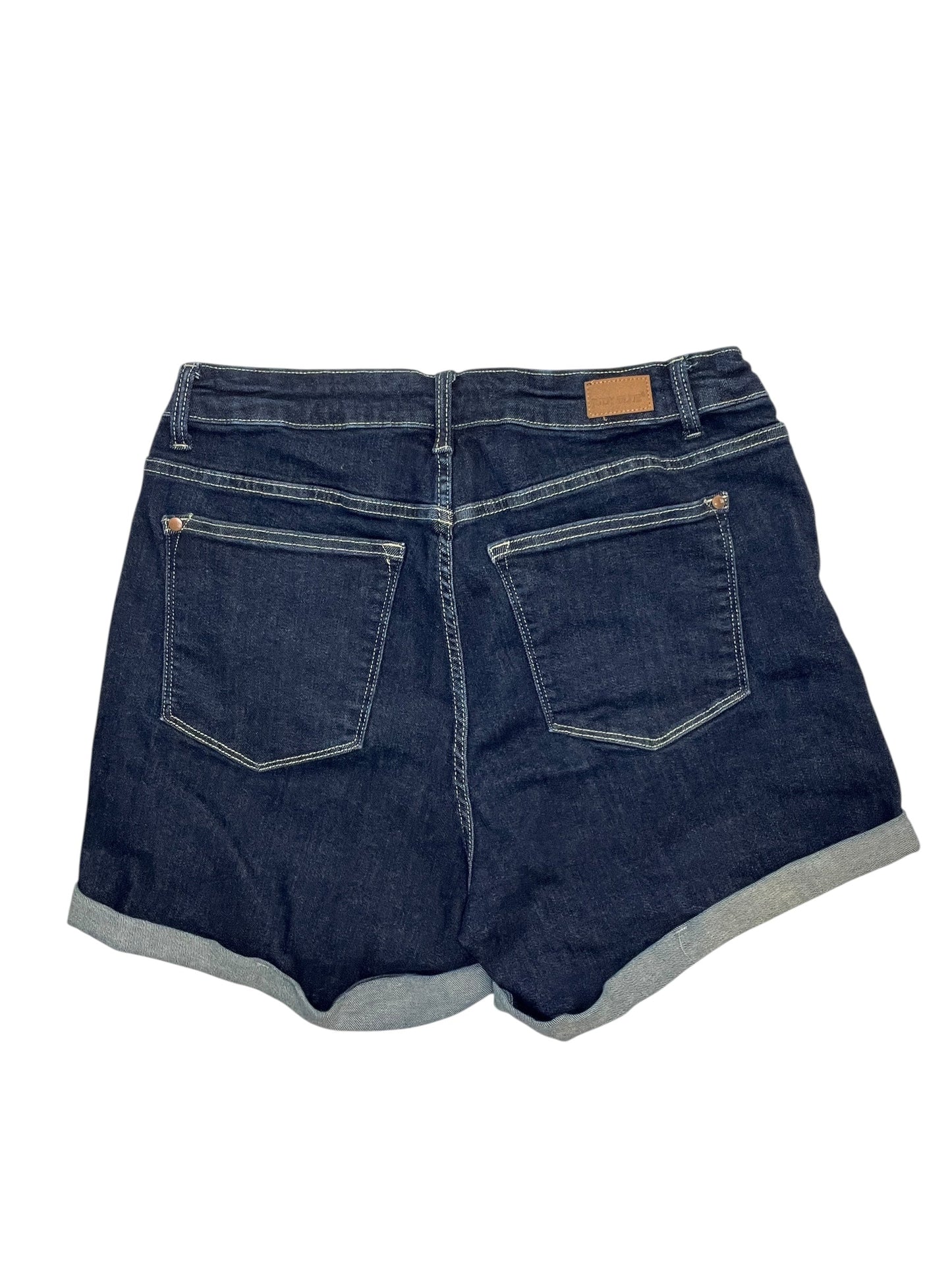 Shorts By Judy Blue In Blue Denim, Size:1X
