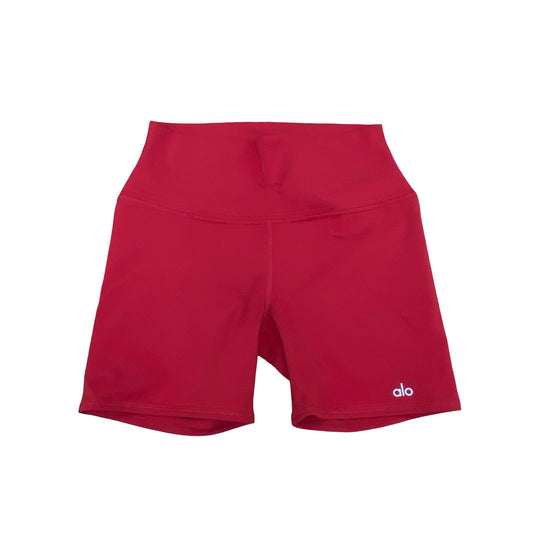 Athletic Shorts By Alo In Red, Size:M