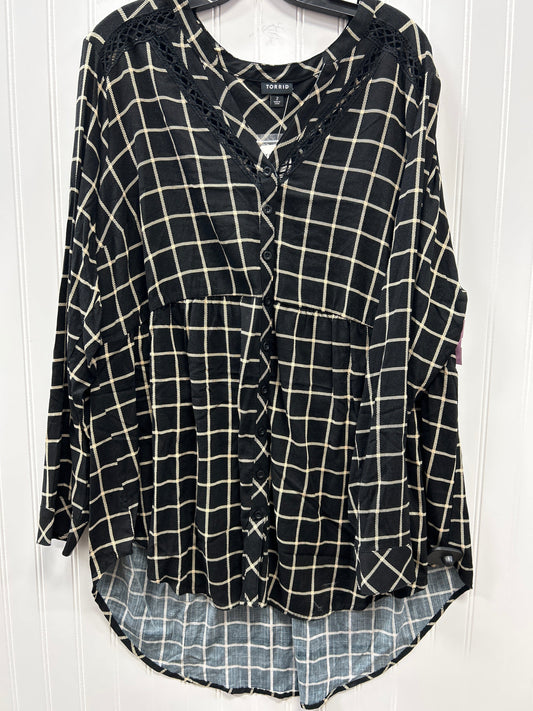 Top Ls By Torrid In Black, Size:2X NWT