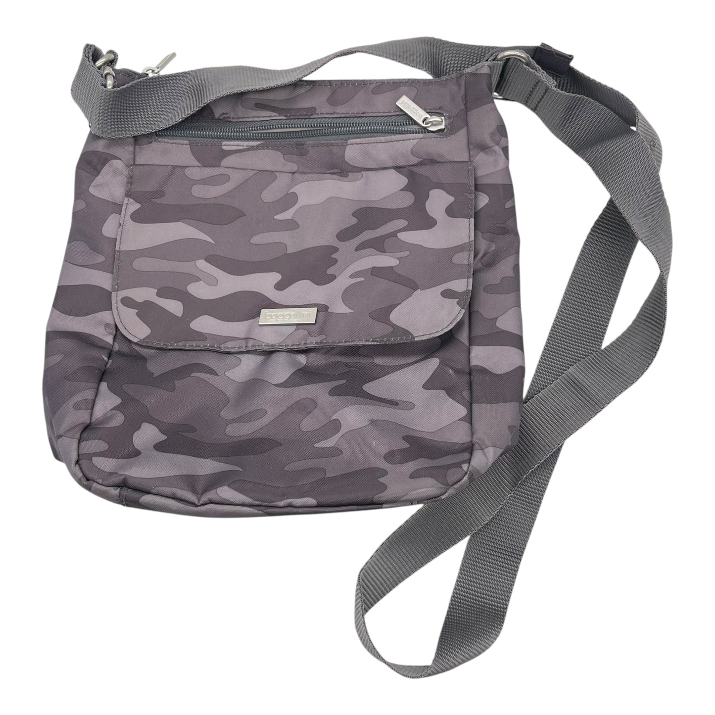 Crossbody By Baggallini In Grey, Size:Medium
