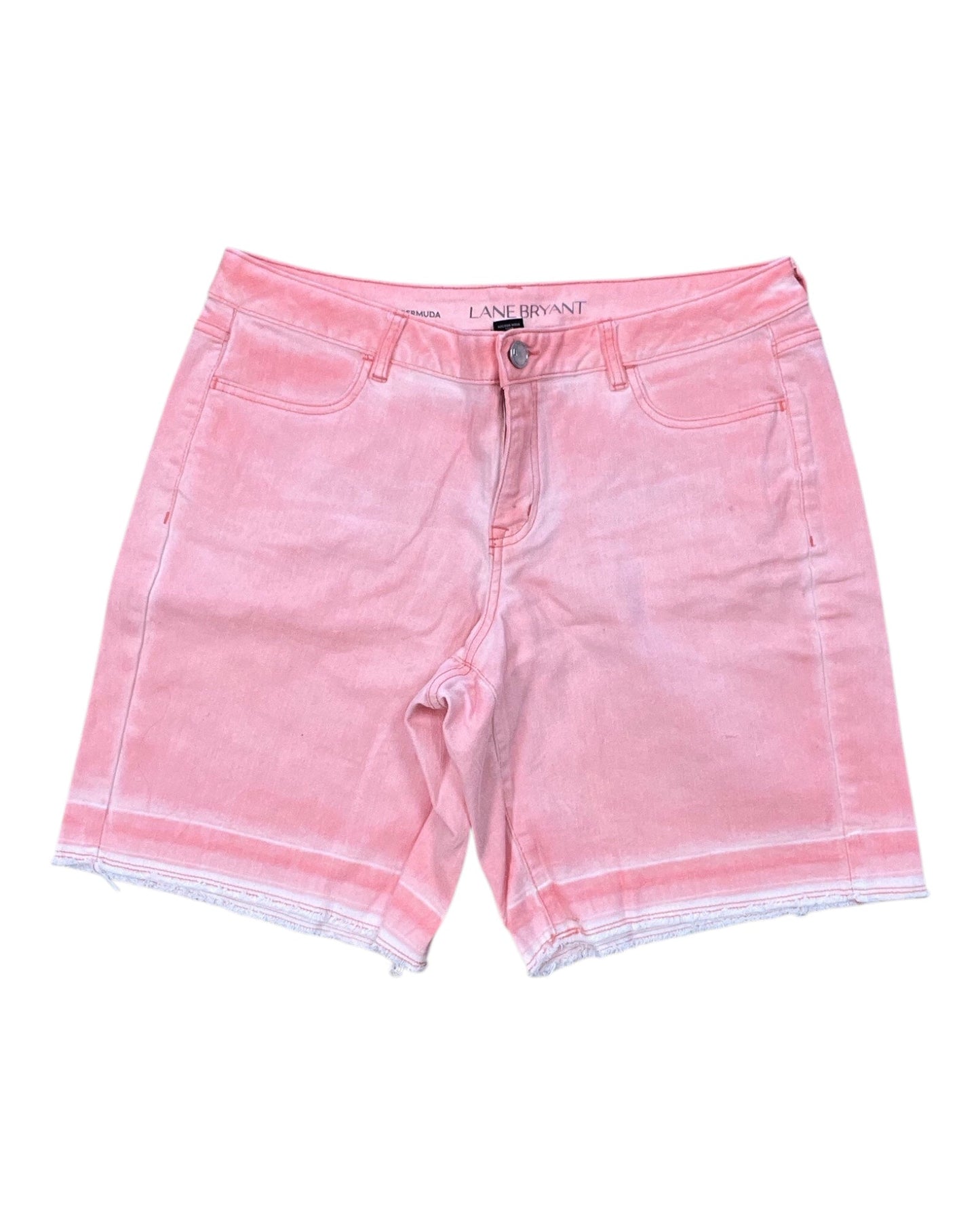 Shorts By Lane Bryant In Orange, Size:14