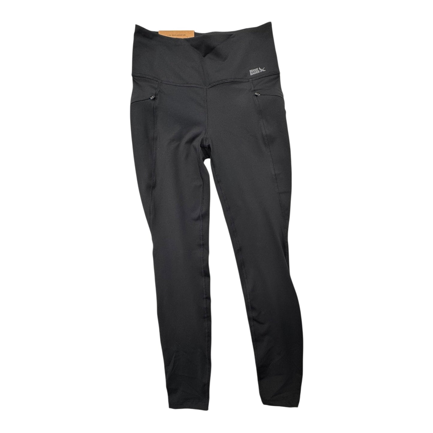 Athletic Leggings By Eddie Bauer In Black, Size:S