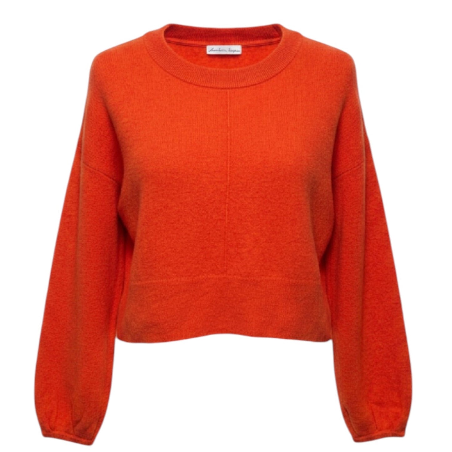 Sweater Cashmere By London Kaye In Orange, Size: L