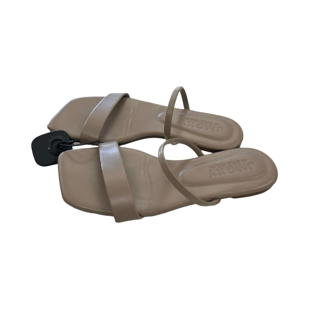 Sandals Flats By Cmc In Taupe, Size:9.5