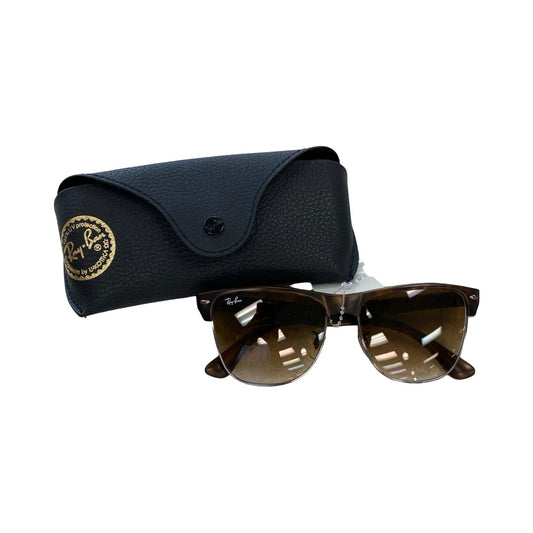 Sunglasses Designer By Ray Ban In Brown, Size: