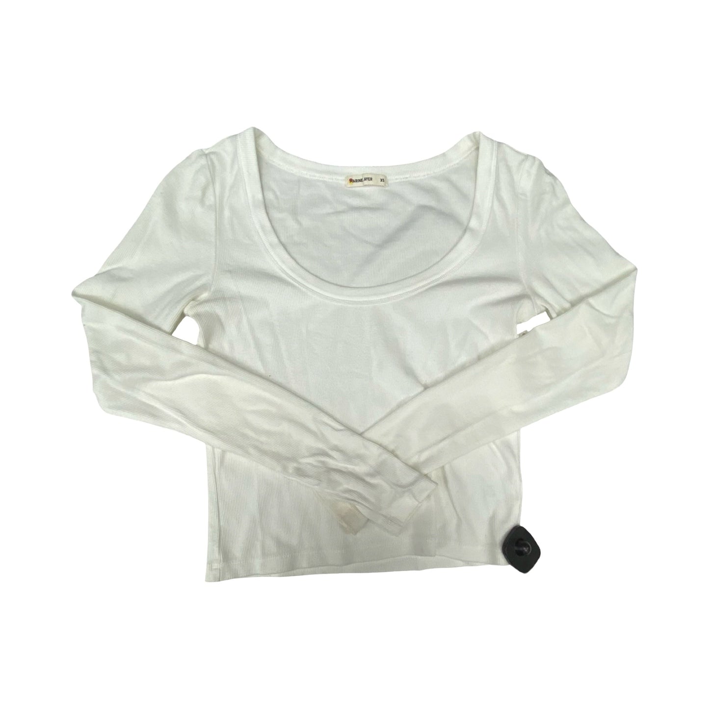 Top Ls By Marine Layer In White, Size:Xs
