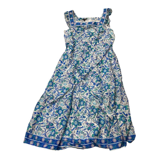 Dress Casual Maxi By Talbots In Floral Print, Size:10