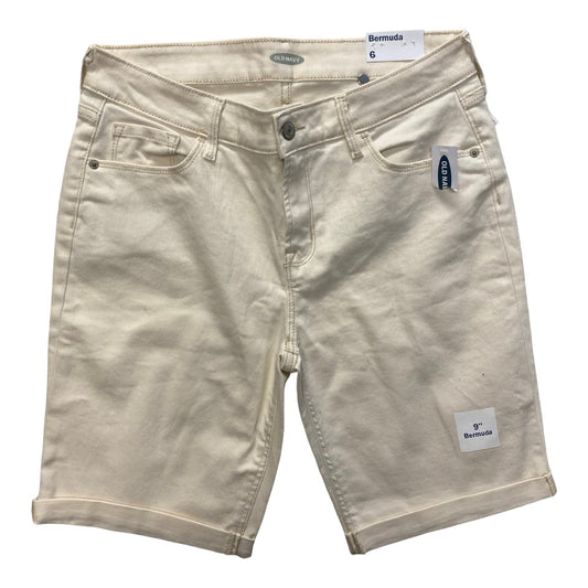 Shorts By Old Navy In Cream, Size:6