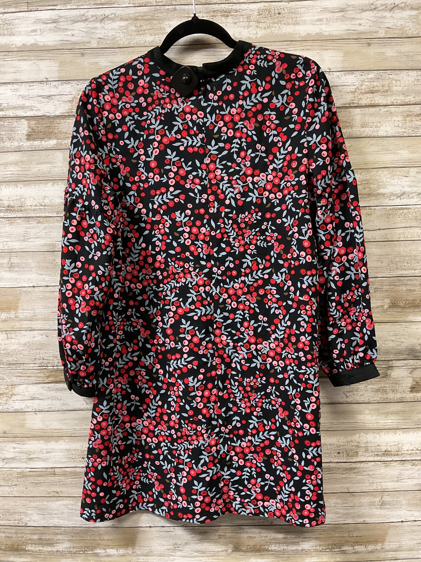 Dress Casual Short By Loft In Black & Red, Size:M