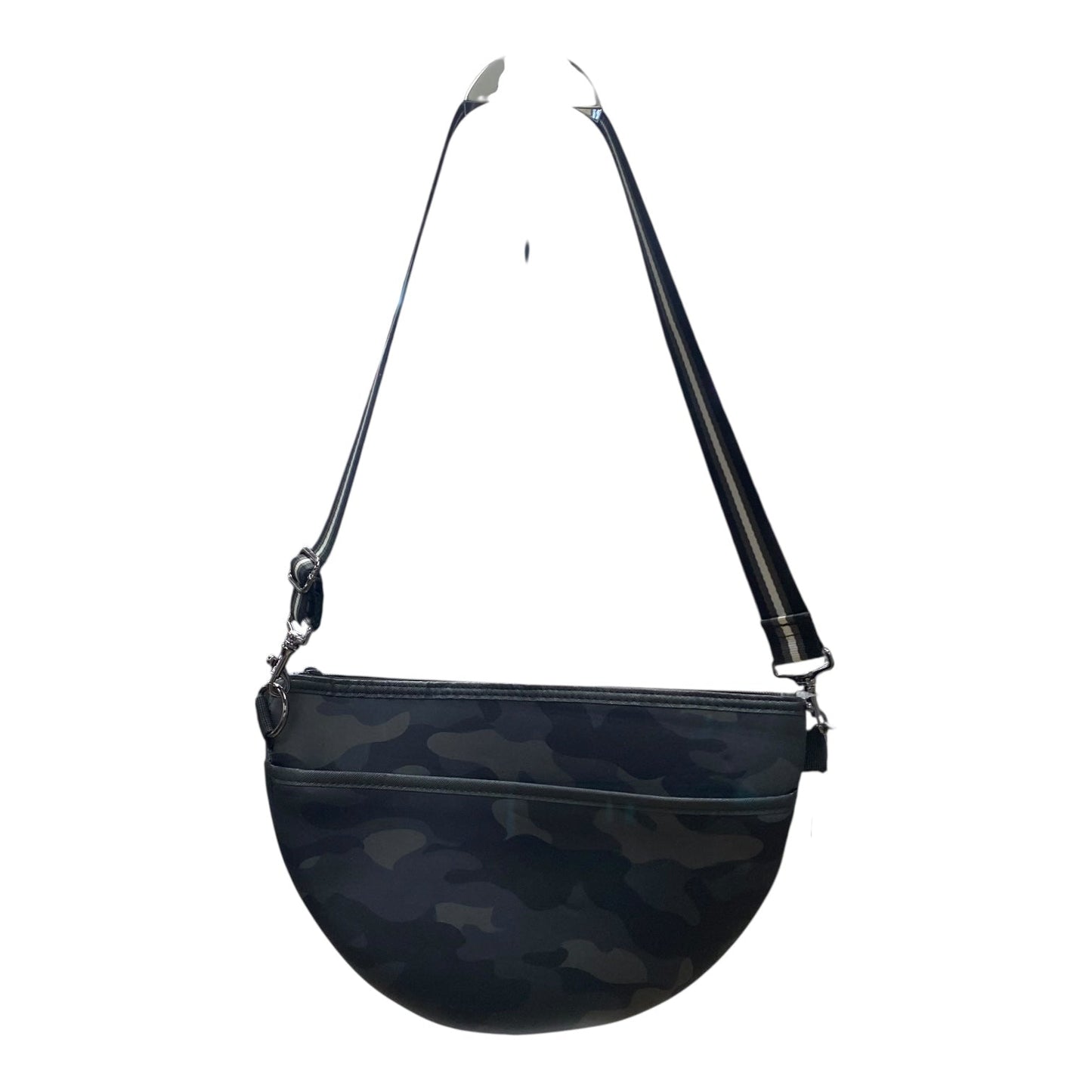 Handbag By Haute Shore In Black & Grey, Size:Small