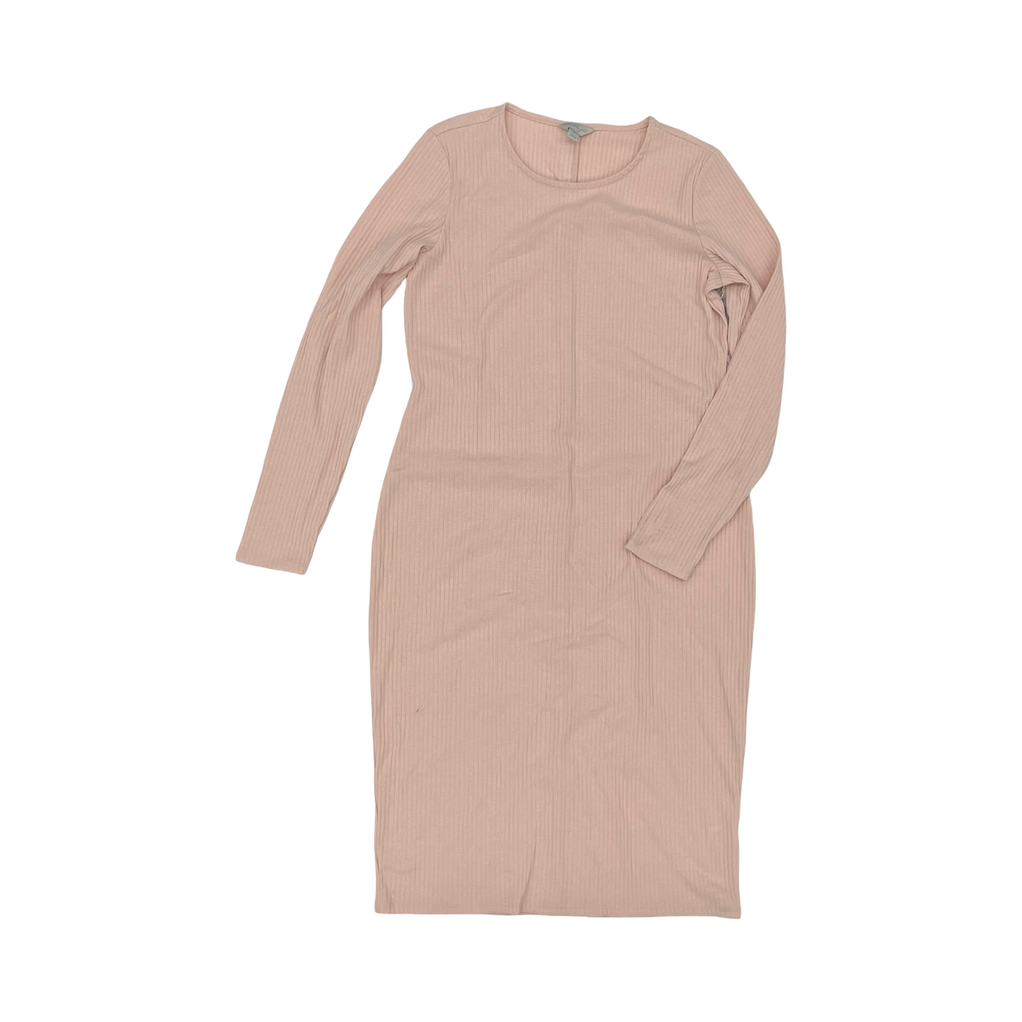 Dress Casual Midi By Belle + Sky In Pink, Size:Xl