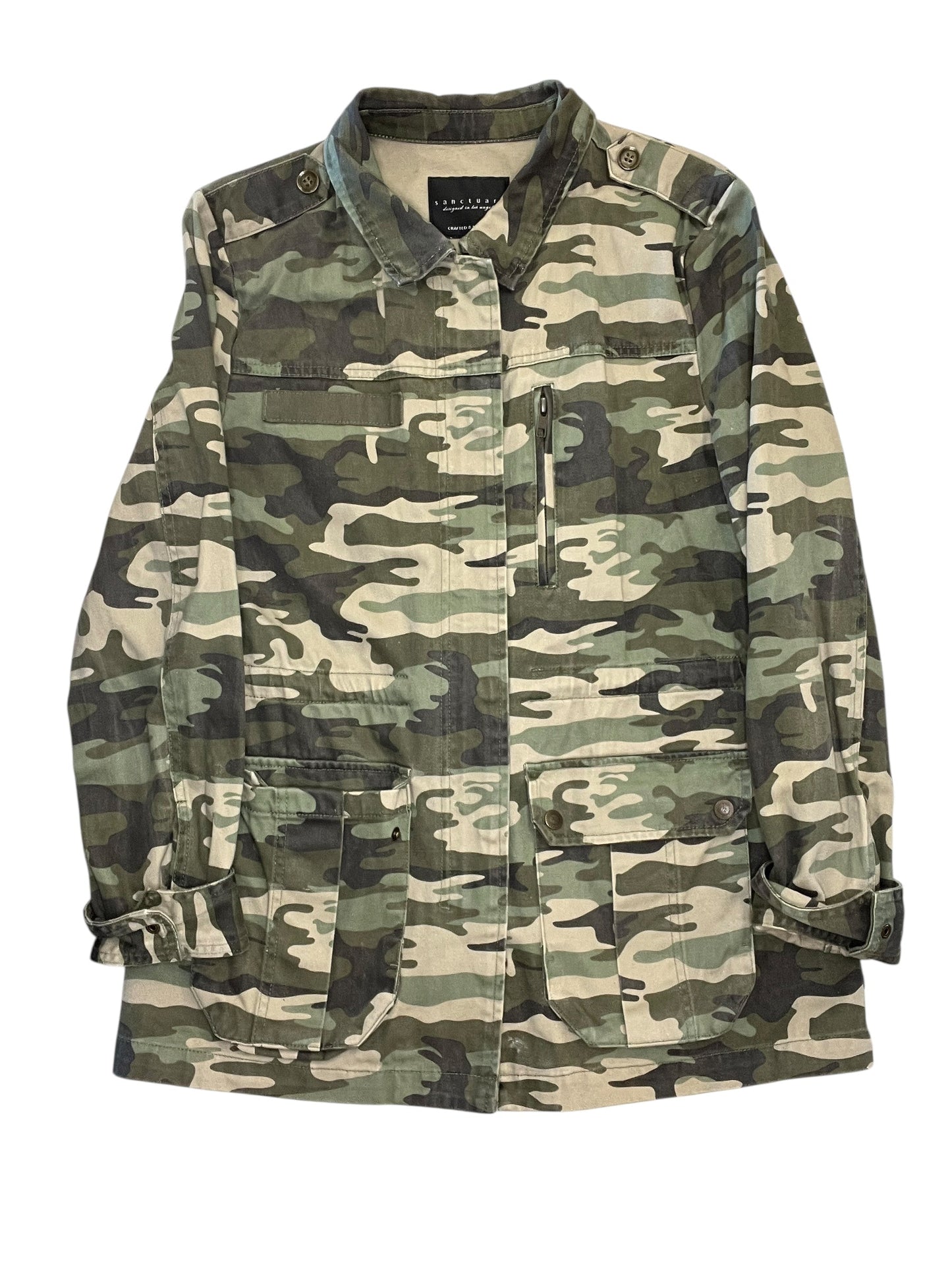 Jacket Other By Sanctuary In Camouflage Print, Size:S