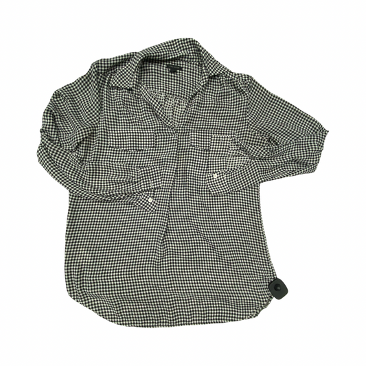 Top Ls By Ann Taylor In Black & White, Size:Xs