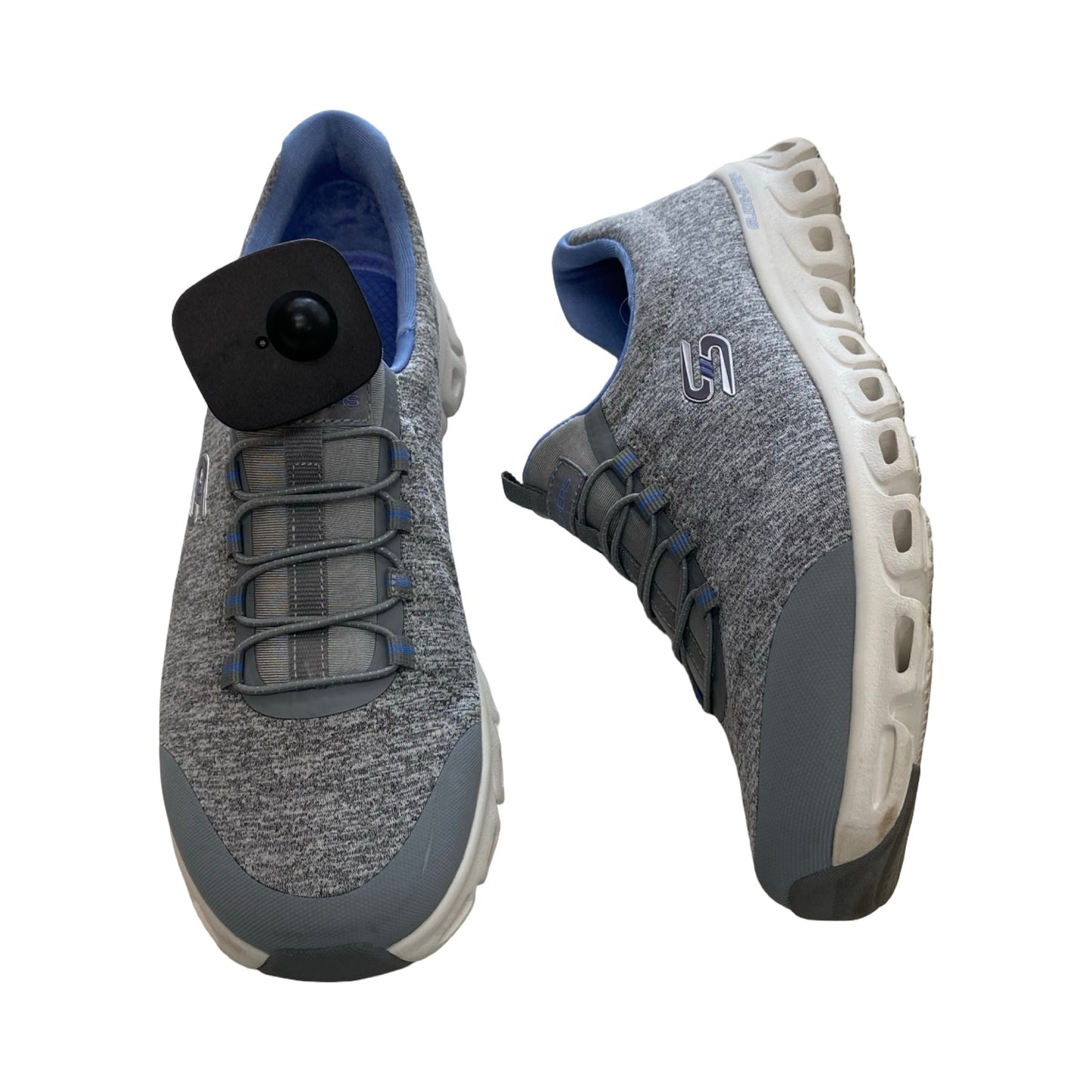 Shoes Athletic By Skechers In Grey, Size:8.5