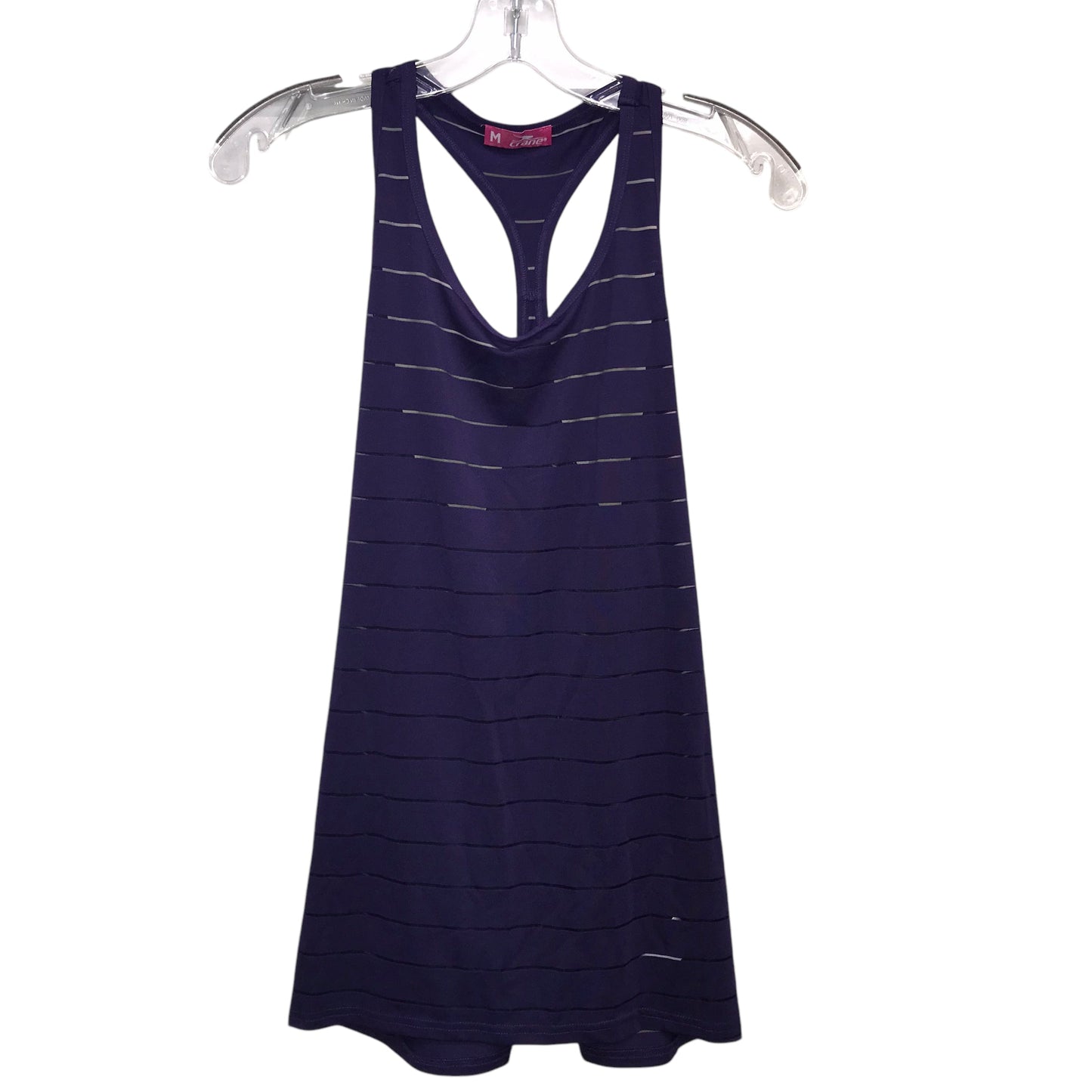 Athletic Tank Top By Crane In Purple, Size:M