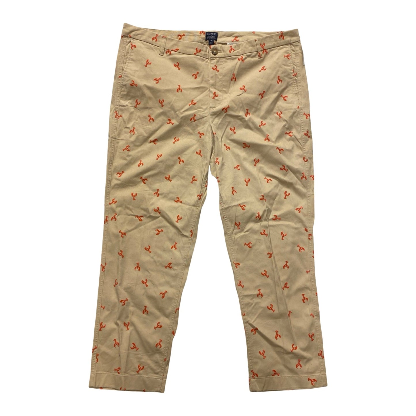 Pants Cropped By J. Crew In Multi, Size:18