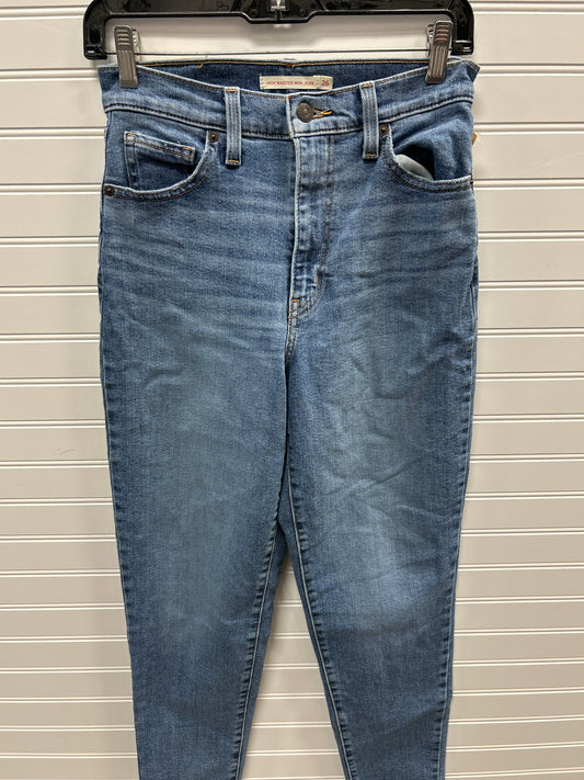 Jeans Skinny By Lee In Blue, Size:0