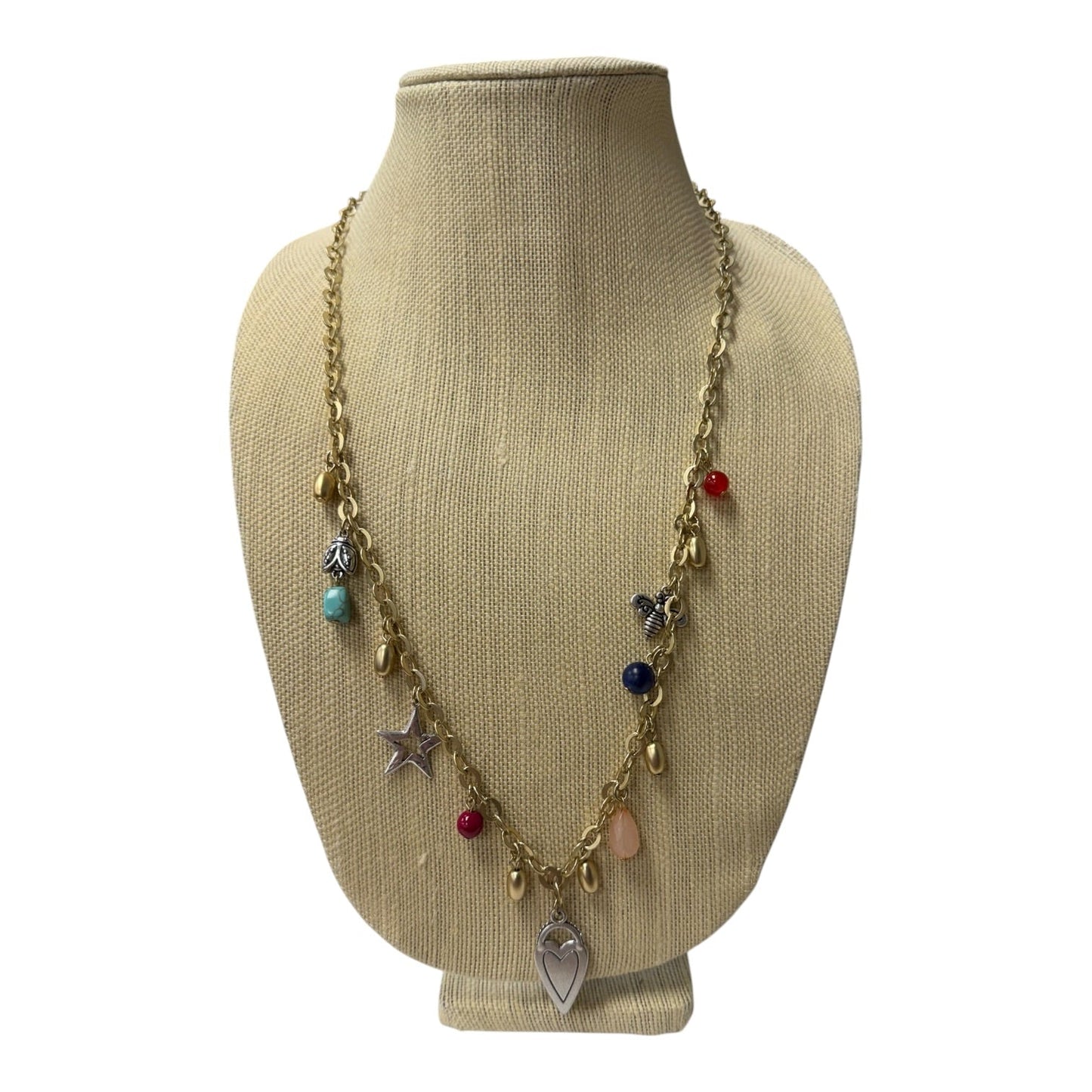 Necklace Charm By Chicos In Gold