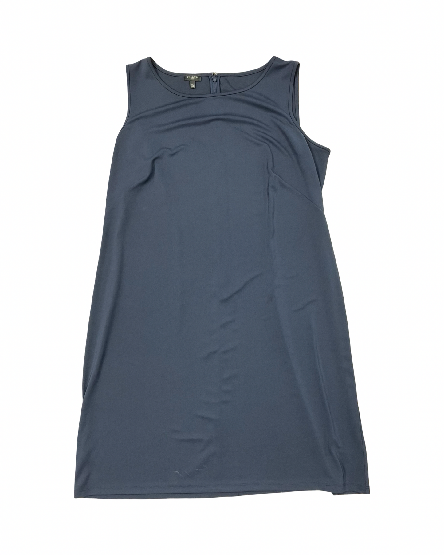 Dress Casual Midi By Talbots In Navy, Size:2X