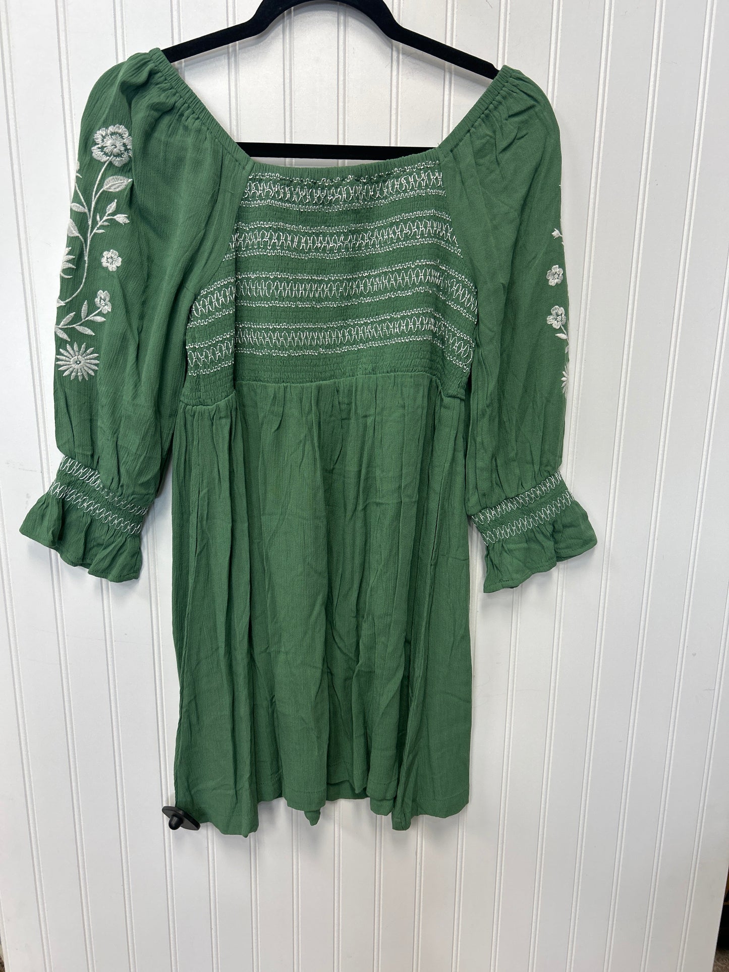 Dress Casual Short By Cmc In Green, Size:Xl
