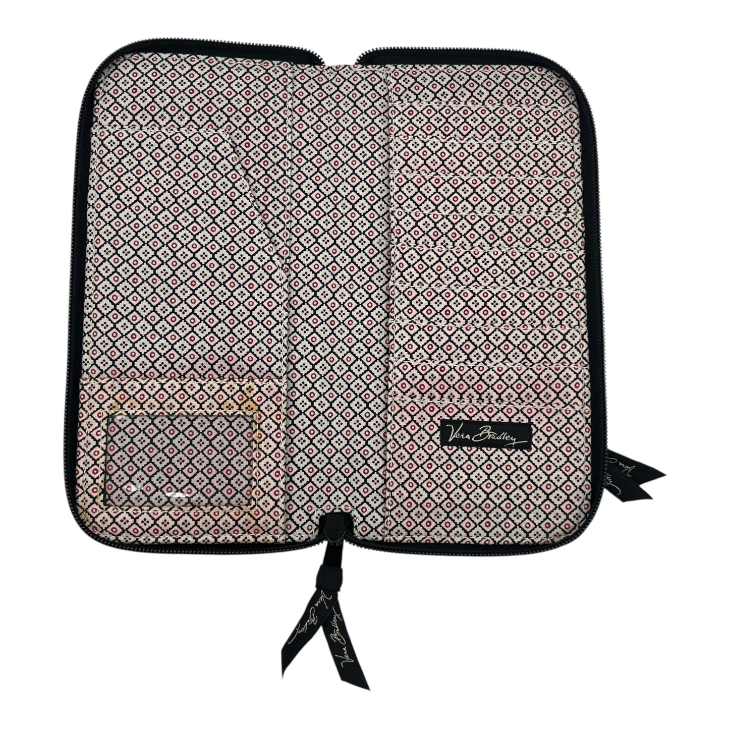 Wallet By Vera Bradley In Black, Size:Large