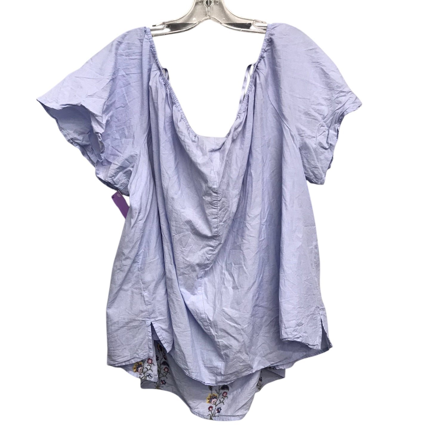 Top Ss By Lane Bryant In Blue, Size:3X