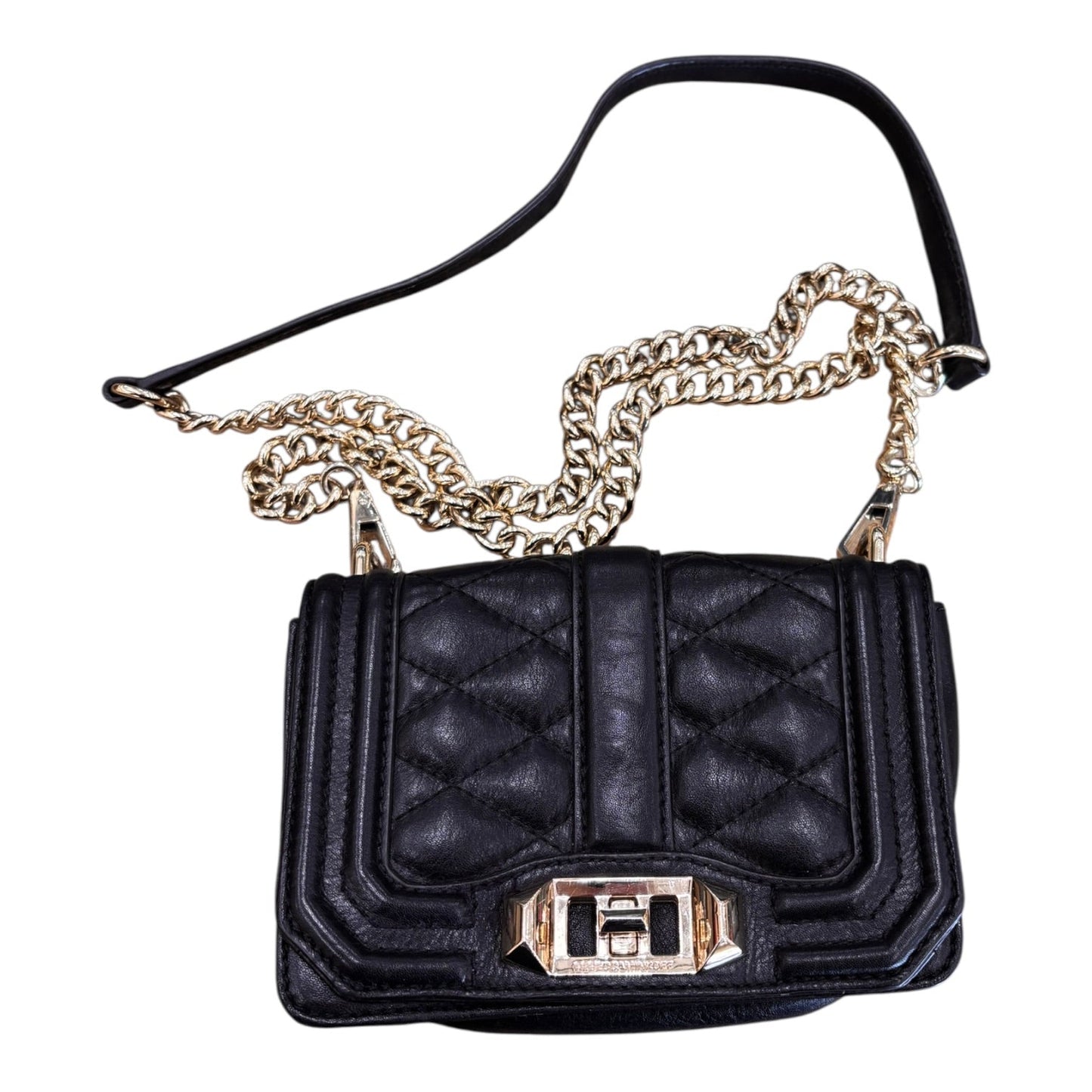 Crossbody Designer By Rebecca Minkoff In Black, Size:Small