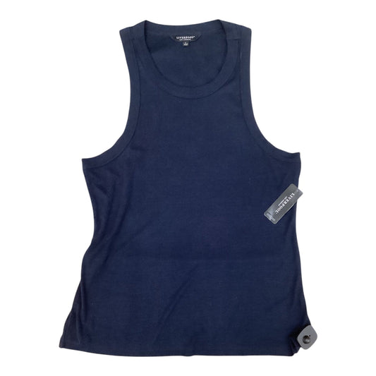 Top Sleeveless By Liverpool In Navy, Size:L