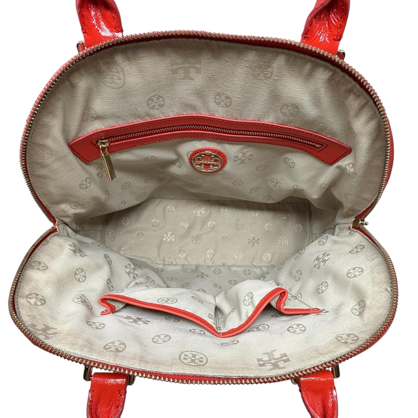 Robinson Dome Satchel Designer By Tory Burch, Size: Medium