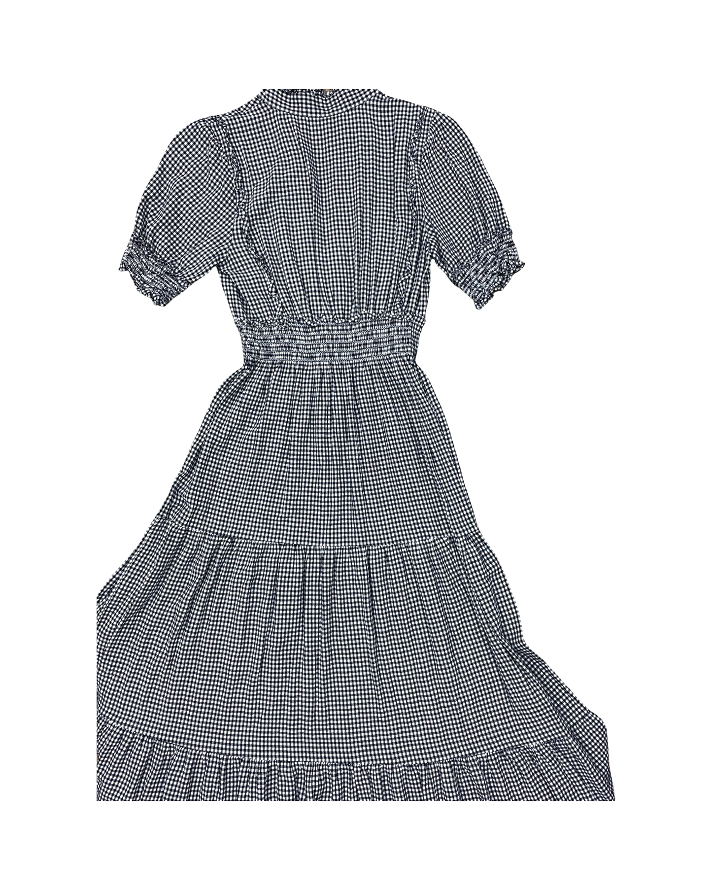 Dress Casual Maxi By Max Studio In Blue & Cream, Size:M