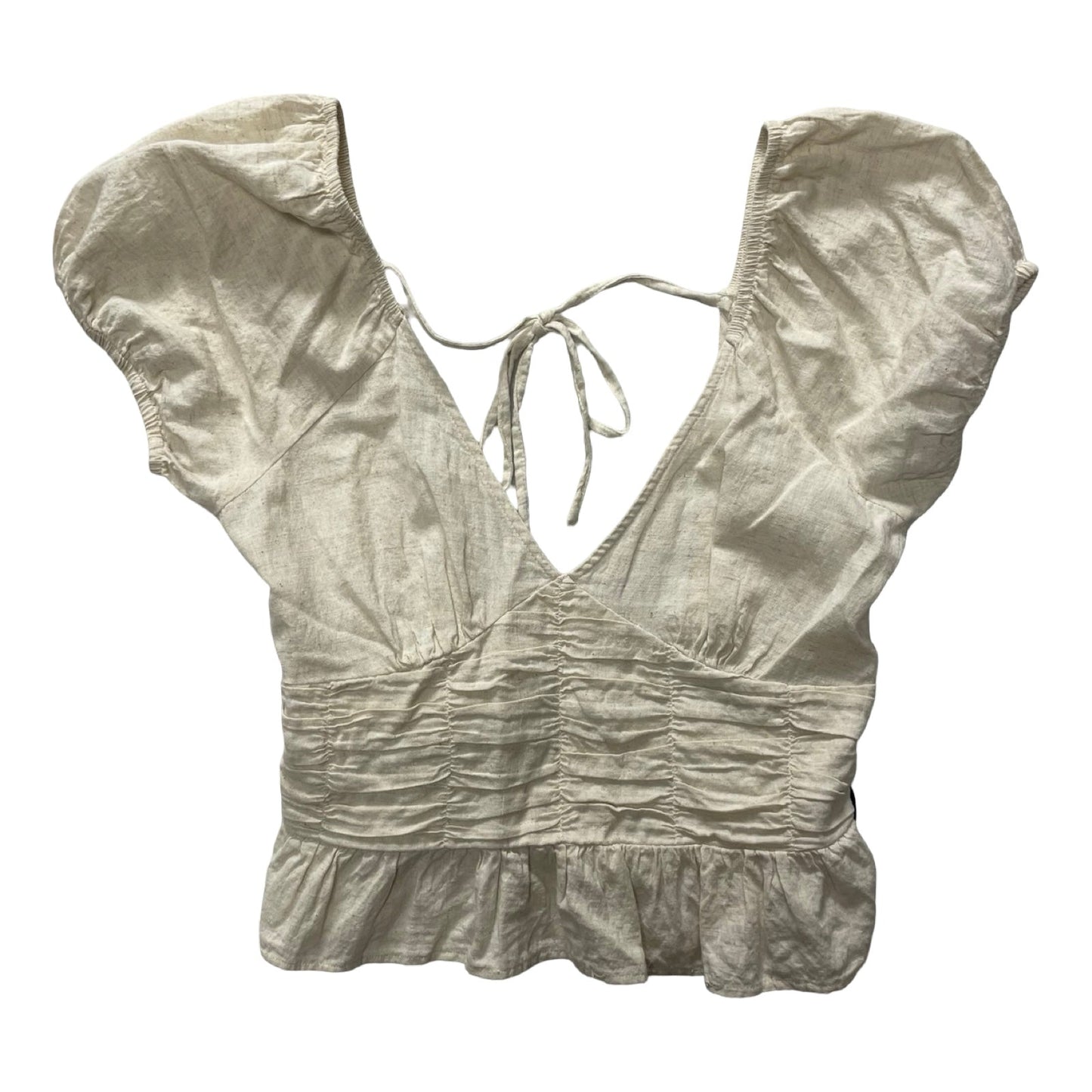 Top Ss By Sim & Sam In Cream, Size:Xl
