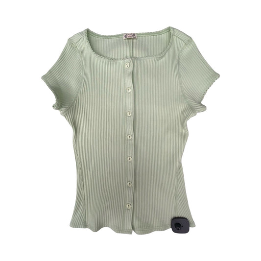 Top Ss By Free People In Green, Size:Sp
