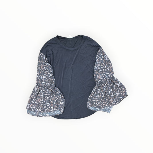Top Ls By Mystree In Grey, Size:S