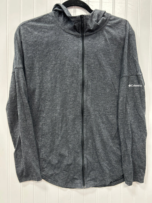 Athletic Jacket By Columbia In Grey, Size:L