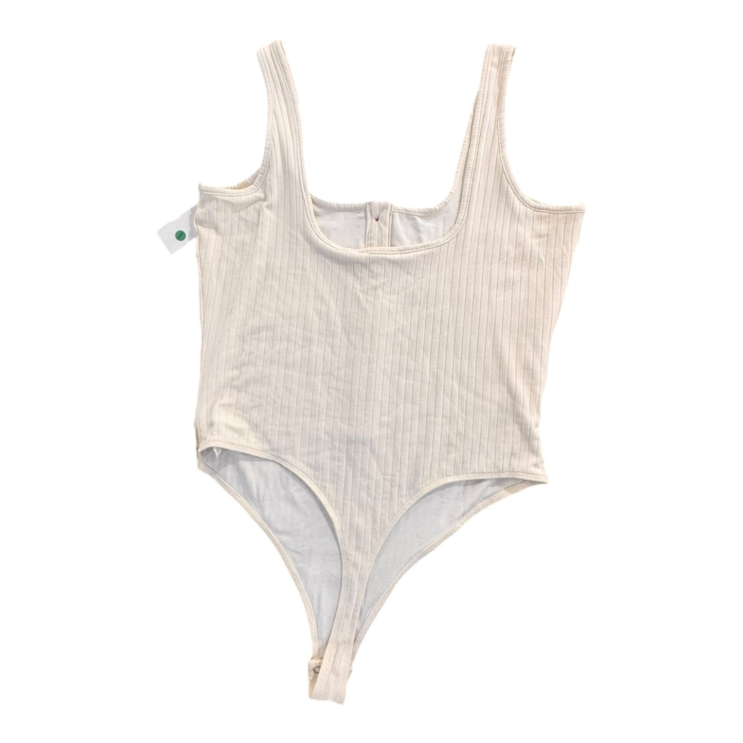 Bodysuit By Good American In Cream, Size:XL (4)