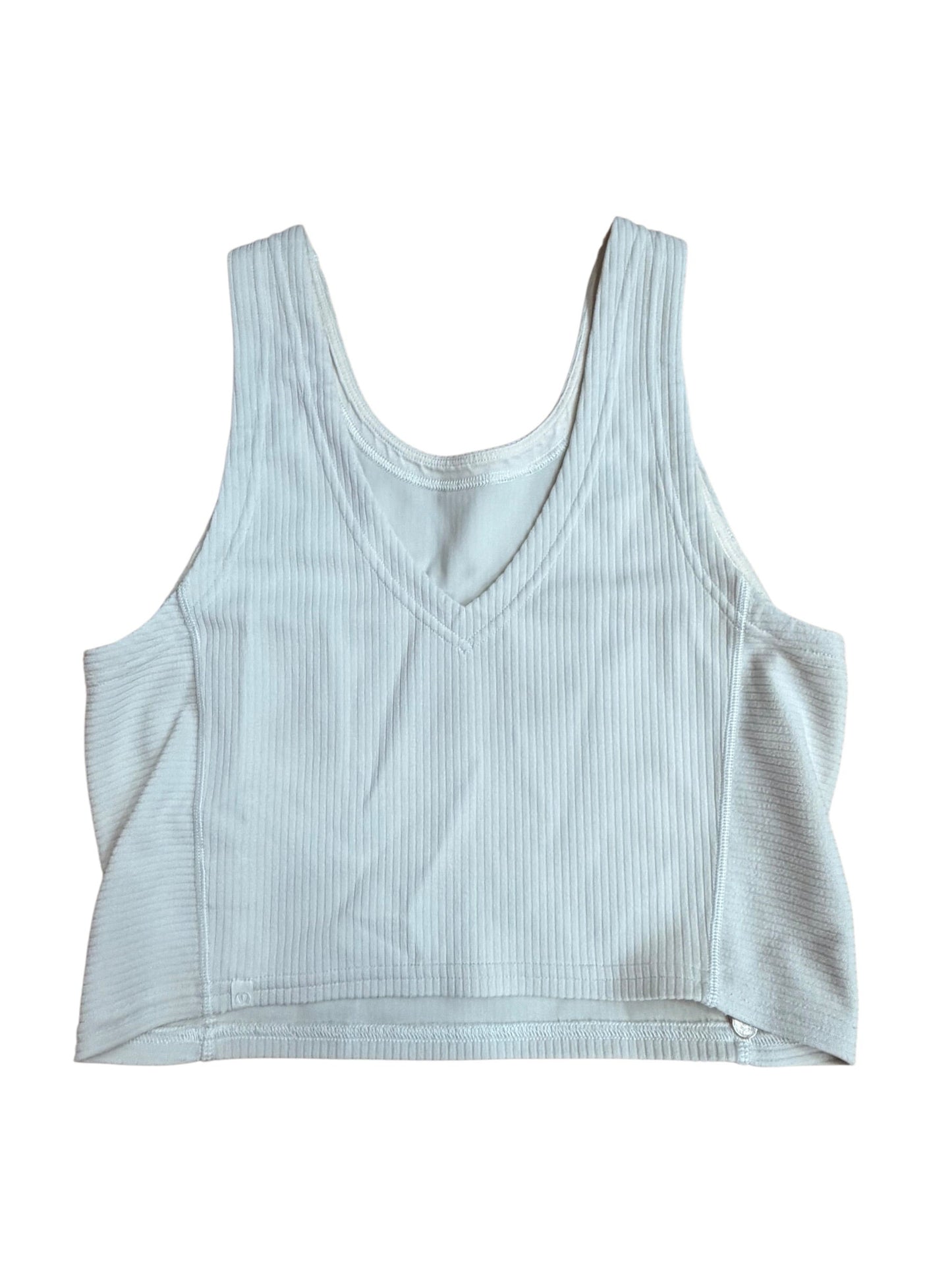 Athletic Bra By Lululemon In Cream, Size:S